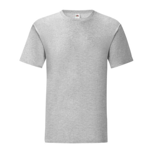 Fruit of the Loom FN62 rövid ujjú póló, ICONIC 150 T, Heather Grey - 2XL