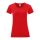 Fruit of the Loom FN63 rövid ujjú Női póló, LADIES ICONIC 150 T, Red - S