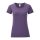 Fruit of the Loom FN63 rövid ujjú Női póló, LADIES ICONIC 150 T, Heather Purple - S