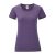 Fruit of the Loom FN63 rövid ujjú Női póló, LADIES ICONIC 150 T, Heather Purple - S