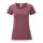 Fruit of the Loom FN63 rövid ujjú Női póló, LADIES ICONIC 150 T, Heather Burgundy - S