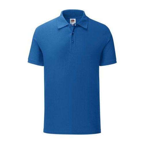 Fruit of the Loom FN66 galléros póló, ICONIC POLO, Royal Blue - 3XL