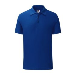   Fruit of the Loom FN66 galléros póló, ICONIC POLO, Cobalt Blue