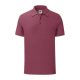 Fruit of the Loom FN66 galléros póló, ICONIC POLO, Heather Burgundy