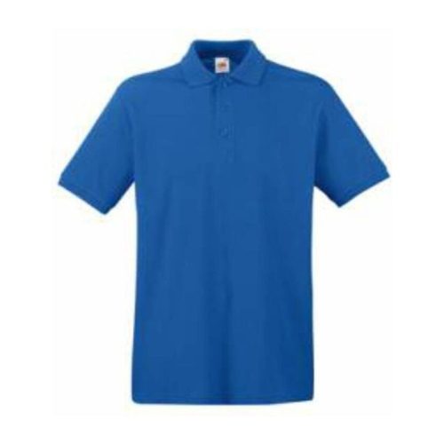 Fruit of the Loom FU21 galléros piké póló, PREMIUM POLO, Royal Blue