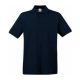 Fruit of the Loom FU21 galléros piké póló, PREMIUM POLO, Deep Navy - XL