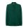 Fruit of the Loom FU24 hosszú ujjú galléros piké póló, PREMIUM LONG SLEEVE POLO, Forest Green