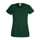 Fruit of the Loom FU78 Női környakas póló, LADY-FIT VALUEWEIGHT T, Bottle Green - L