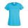 Fruit of the Loom FU78 Női környakas póló, LADY-FIT VALUEWEIGHT T, Azure - S