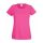 Fruit of the Loom FU78 Női környakas póló, LADY-FIT VALUEWEIGHT T, Fuchsia - S