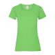 Fruit of the Loom FU78 Női környakas póló, LADY-FIT VALUEWEIGHT T, Lime