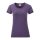 Fruit of the Loom FU78 Női környakas póló, LADY-FIT VALUEWEIGHT T, Heather Purple - S