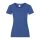 Fruit of the Loom FU78 Női környakas póló, LADY-FIT VALUEWEIGHT T, Retro Heather Royal - S