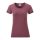 Fruit of the Loom FU78 Női környakas póló, LADY-FIT VALUEWEIGHT T, Heather Burgundy - S