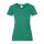 Fruit of the Loom FU78 Női környakas póló, LADY-FIT VALUEWEIGHT T, Retro Heather Green - S