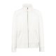 Fruit of the Loom FU80 zipzáras Női pulóver, Premium Lady Fit Sweat Jacket, White - S