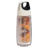 Tritán infuser kulacs, 850 ml, Fehér