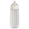 Tritán infuser kulacs, 850 ml, Fehér