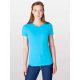 AA2102 Női rövid ujjú póló American Apparel, Aqua-2XL