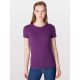 AA2102 Női rövid ujjú póló American Apparel, Eggplant-S