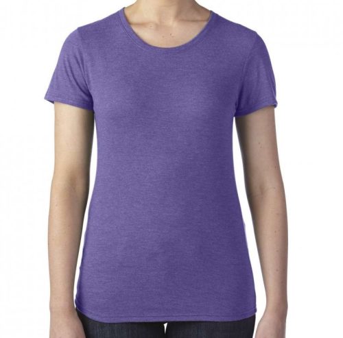 AA2102 Női rövid ujjú póló American Apparel, Purple-S