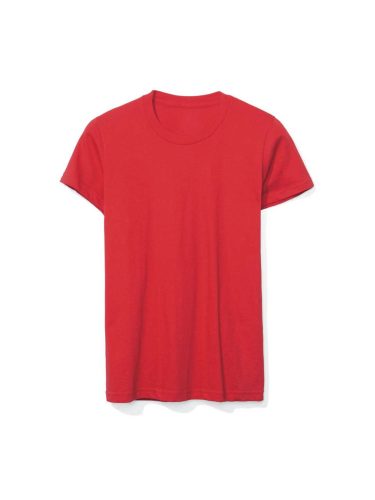 AA2102 Női rövid ujjú póló American Apparel, Red-XL