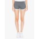 AA7301 Női pamut short, futónadrág American Apparel, Asphalt/White-L