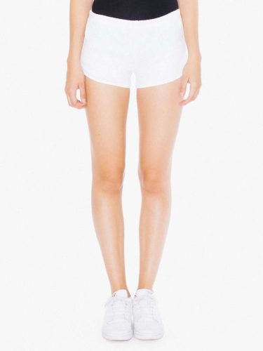 AA7301 Női pamut short, futónadrág American Apparel, White-M