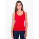 AA8308 Női sztrecs pamut ujjatlan póló-trikó American Apparel, Red-XL