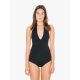 AARSA8312 Női ujjatlan pamut sztreccs body American Apparel, Black-XS