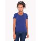 AATR301 Női tri-blend rövid ujjú póló American Apparel, Tri-Indigo-L