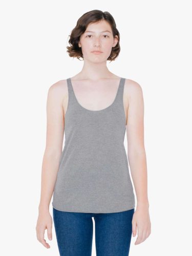 AATR308 Női tri-blend ujjatlan póló-trikó American Apparel, Athletic Grey-L