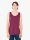 AATR408 unisex tri-blend ujjatlan póló-trikó American Apparel, Tri-Cranberry-S