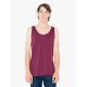 AATR408 unisex tri-blend ujjatlan póló-trikó American Apparel, Tri-Cranberry-S