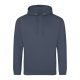 Just Hoods Uniszex laza szabású kapucnis pulóver AWJH001, Airforce Blue-2XL