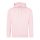 Just Hoods Uniszex laza szabású kapucnis pulóver AWJH001, Baby Pink-2XL