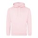 Just Hoods Uniszex laza szabású kapucnis pulóver AWJH001, Baby Pink-2XL