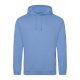 Just Hoods Uniszex laza szabású kapucnis pulóver AWJH001, Cornflower Blue-L