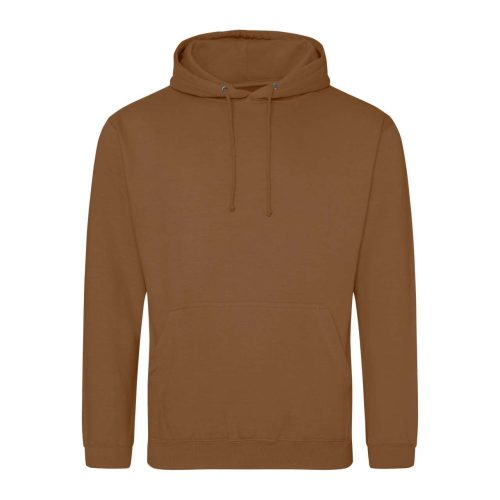 Just Hoods Uniszex laza szabású kapucnis pulóver AWJH001, Caramel Toffee-2XL