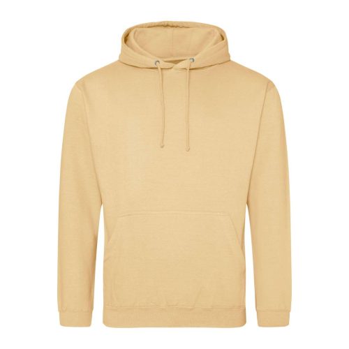 Just Hoods Uniszex laza szabású kapucnis pulóver AWJH001, Desert Sand-2XL