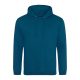 Just Hoods Uniszex laza szabású kapucnis pulóver AWJH001, Deep Sea Blue-2XL