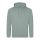 Just Hoods Uniszex laza szabású kapucnis pulóver AWJH001, Dusty Green-XS