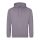 Just Hoods Uniszex laza szabású kapucnis pulóver AWJH001, Dusty Lilac-L