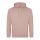 Just Hoods Uniszex laza szabású kapucnis pulóver AWJH001, Dusty Pink-L