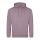 Just Hoods Uniszex laza szabású kapucnis pulóver AWJH001, Dusty Purple-L