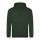 Just Hoods Uniszex laza szabású kapucnis pulóver AWJH001, Forest Green-L