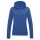 Just Hoods Női kapucnis pulóver bolyhozott belsővel AWJH001F, Royal Blue-L