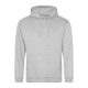 Just Hoods Uniszex laza szabású kapucnis pulóver AWJH001, Heather Grey-2XL