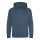 Just Hoods Gyerek kapucnis pulóver AWJH001J, Airforce Blue-1/2