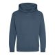 Just Hoods Gyerek kapucnis pulóver AWJH001J, Airforce Blue-3/4